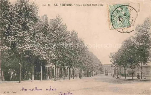 AK / Ansichtskarte ST-ETIENNE  SAINT-ETIENNE 42 Loire Avenue Denfert Rochereau