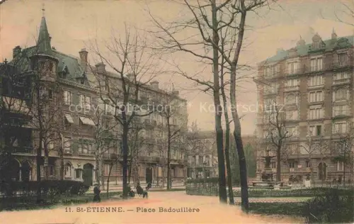 AK / Ansichtskarte ST-ETIENNE  SAINT-ETIENNE 42 Loire Place Badouillère