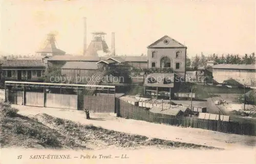 AK / Ansichtskarte SAINT-ETIENNE  ST-ETIENNE 42 Loire Puits du Treuil