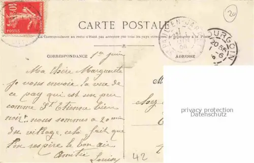 AK / Ansichtskarte Saint-Paul-en-Jarez Saint-Etienne 42 Loire Vue générale