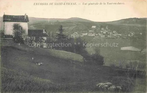 AK / Ansichtskarte Tour-en-Jarez La Vue générale