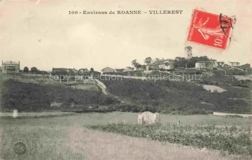 AK / Ansichtskarte Villerest ROANNE 42 Loire Vue générale