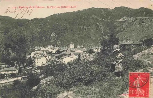 AK / Ansichtskarte St-Paul-en-Cornillon Saint-Etienne 43 Loire Vue générale
