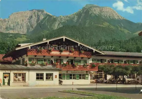 AK / Ansichtskarte Unterstein Schoenau Berchtesgaden Gasthof Zillnhaeusl