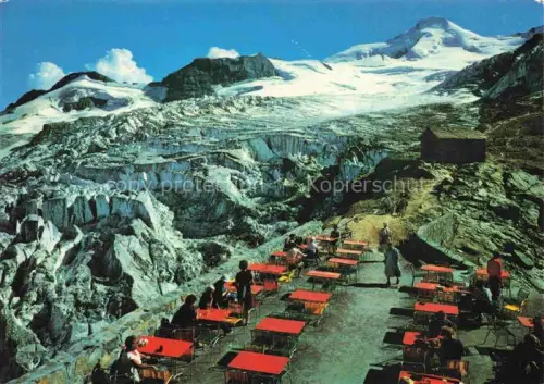 AK / Ansichtskarte Saas-Fee VISP VS Lange Fluh Feegletscher Allalin