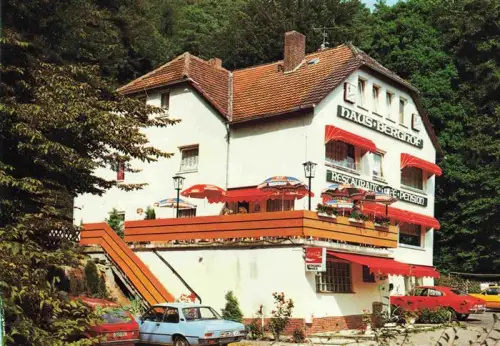 AK / Ansichtskarte Oberweser-oedelsheim Hessen Cafe Restaurant Haus Berghof