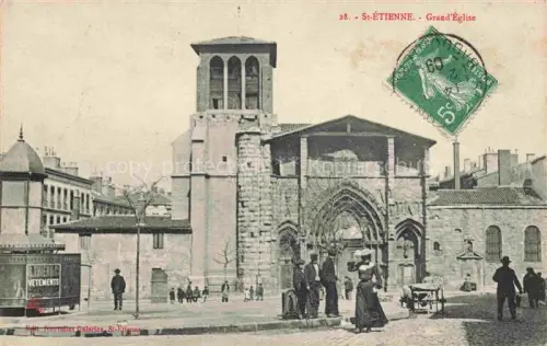 AK / Ansichtskarte SAINT-ETIENNE  ST-ETIENNE 42 Loire Grand Eglise