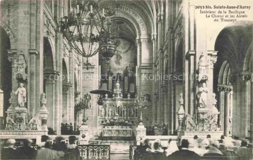 AK / Ansichtskarte Orgel Kirchenorgel Organ Orgue Saint Anne Auray 