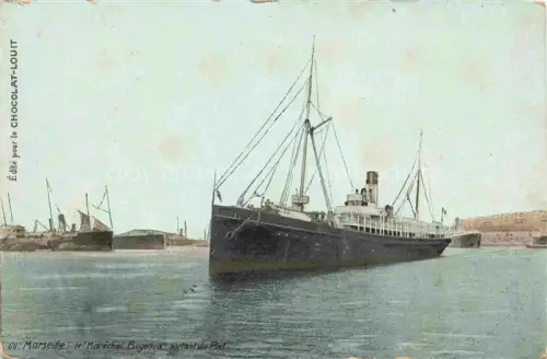 AK / Ansichtskarte Dampfer Oceanliner Marseille Marechal Burgenud 