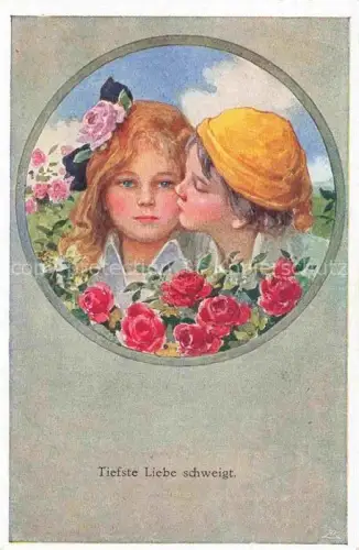 AK / Ansichtskarte Verlag BKWI Verlag B.K.W.I. Nr. 309-2 Tiefste Liebe schweigt 