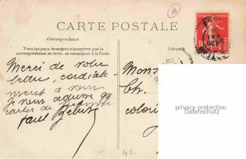 AK / Ansichtskarte ROANNE 42 Loire Le port du canal vue d'ensemble