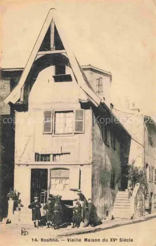 AK / Ansichtskarte ROANNE 42 Loire Vieille maison du XVe siècle