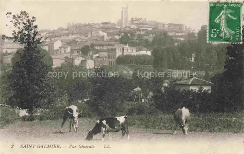 AK / Ansichtskarte Saint-Galmier Montbrison 42 Loire Vue générale