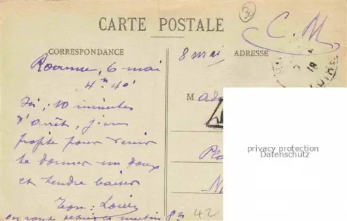 AK / Ansichtskarte ROANNE 42 Loire Cours de la République