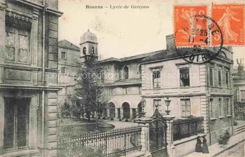 AK / Ansichtskarte ROANNE 42 Loire Lycée de Garcons