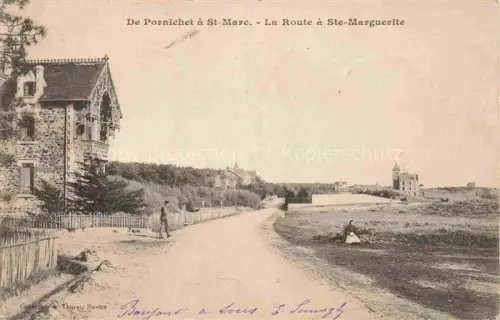 AK / Ansichtskarte PORNICHET Saint-Nazaire 44 Loire-Atlantique La Route à Sainte-Marguerie