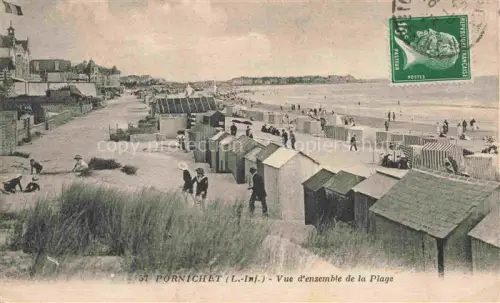 AK / Ansichtskarte PORNICHET Saint-Nazaire 44 Loire-Atlantique Vue d'ensemble de la plage