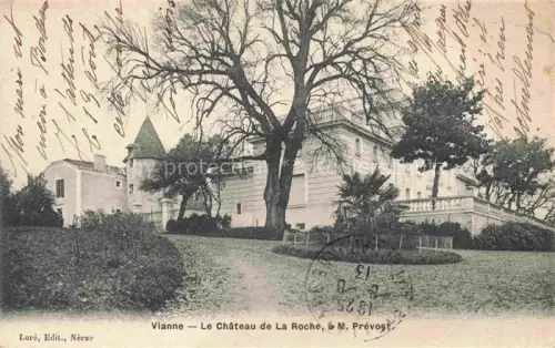 AK / Ansichtskarte Vianne NERAC 47 Lot-et-Garonne Château de la Roche
