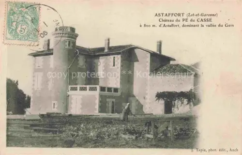 AK / Ansichtskarte Astaffort AGEN 47 Lot-et-Garonne Château du Pé du Cassé