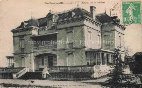 AK / Ansichtskarte Ste Bazeneuille Ste-Bazeille Marmande 47 Lot-et-Garonne Château de la Placière