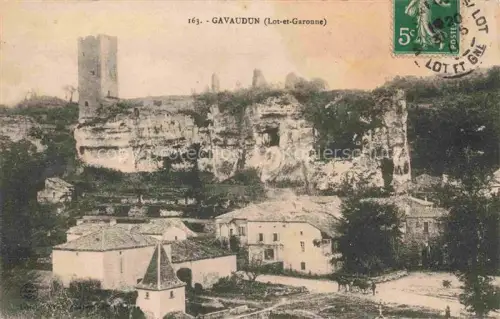 AK / Ansichtskarte Gavaudun Villeneuve-sur-Lot 47 Lot-et-Garonne Vue générale