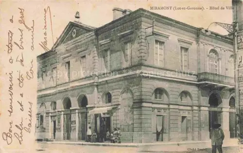 AK / Ansichtskarte Miramont-de-Guyenne Marmande 47 Lot-et-Garonne Hôtel de Ville