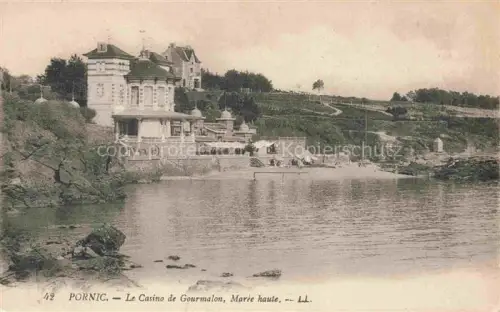 AK / Ansichtskarte PORNIC 44 Loire-Atlantique Le Casino de Gourmalon marée haute