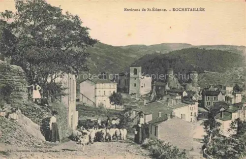AK / Ansichtskarte Rochetaillee  Saint-Etienne 42 Loire Vue générale