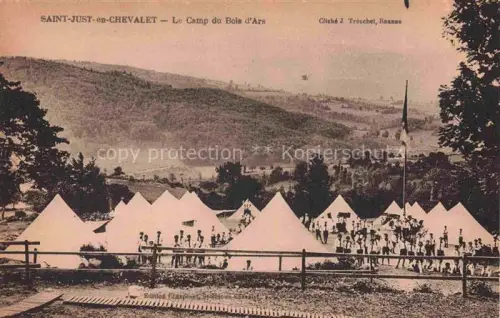 AK / Ansichtskarte Saint-Just-en-Chevalet Camp du Bois d'Ars