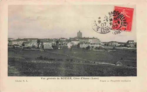 AK / Ansichtskarte Rozier-Cotes-d Aurec Montbrison 42 Loire Vue générale