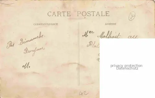 AK / Ansichtskarte St-Paul-en-Jarez St-Paul-en-Jarrez Saint-Etienne 42 Loire Vue prise de la route du chemin de fer départemental