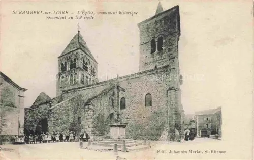 AK / Ansichtskarte St Rambert-sur-Loire Montbrison 42 Loire Eglise monument historique XIe siècle
