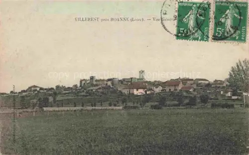 AK / Ansichtskarte Villerest ROANNE 42 Loire Vue générale