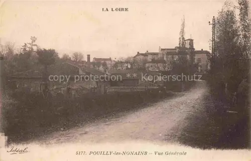 AK / Ansichtskarte Pouilly-les-Nonains ROANNE 42 Loire Vue générale