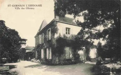 AK / Ansichtskarte St-Germain-Lespinasse Villa des Oliviers