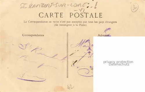 AK / Ansichtskarte St Rambert-sur-Loire Montbrison 42 Loire Vue des barques et de St. Rambert