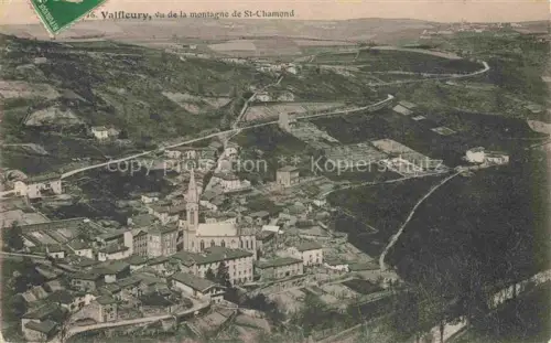 AK / Ansichtskarte Valfleury Saint-Etienne 42 Loire Vue générale vue de la Montagne de St. Chamond