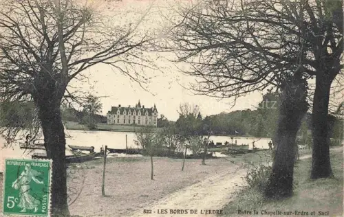 AK / Ansichtskarte La Chapelle-sur-Erdre Entrée du village et Sucé