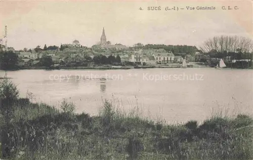 AK / Ansichtskarte Suce-sur-Erdre Nantes 44 Loire-Atlantique Vue générale aux bord de l'étang