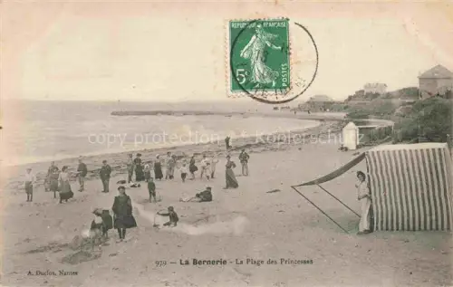 AK / Ansichtskarte La Bernerie-en-Retz Saint-Nazaire 44 Loire-Atlantique La plage des Princesses