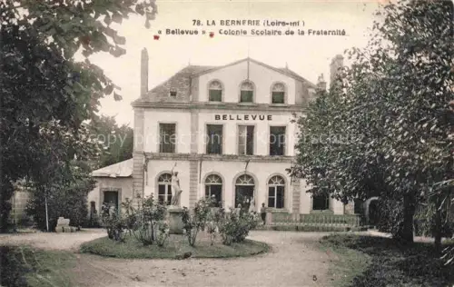 AK / Ansichtskarte La Bernerie-en-Retz Saint-Nazaire 44 Loire-Atlantique Bellevue Colonie Scolaire de la Fraternité