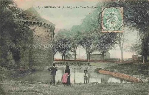 AK / Ansichtskarte Guerande Saint-Nazaire 44 Loire-Atlantique La Tour Sainte Anne