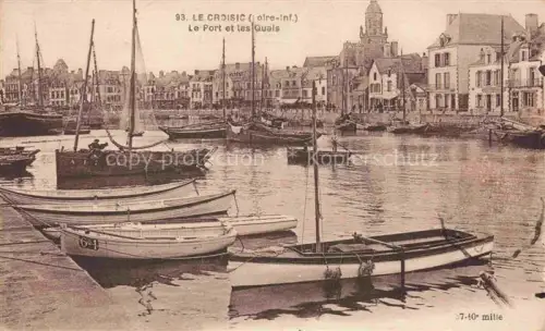 AK / Ansichtskarte Le Croisic Saint-Nazaire 44 Loire-Atlantique Le port et les quais