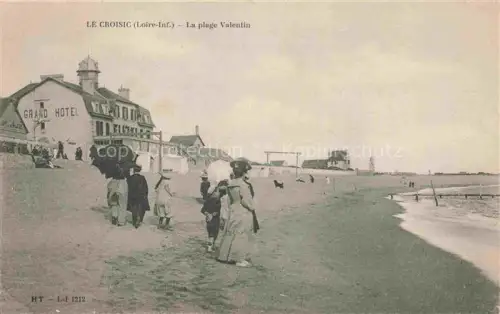 AK / Ansichtskarte Le Croisic Saint-Nazaire 44 Loire-Atlantique La plage Valentin