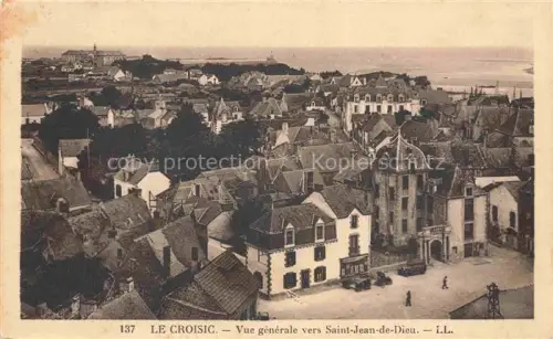 AK / Ansichtskarte Le Croisic Saint-Nazaire 44 Loire-Atlantique Vue générale vers Saint-Jean-de-Dieu