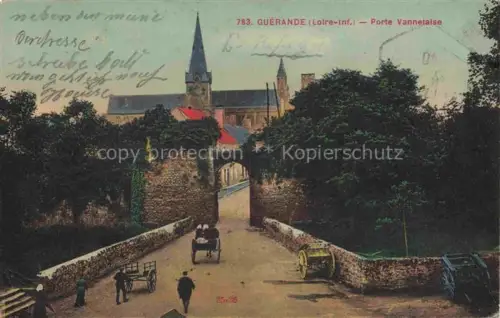 AK / Ansichtskarte Guerande Saint-Nazaire 44 Loire-Atlantique Porte Vannetaise