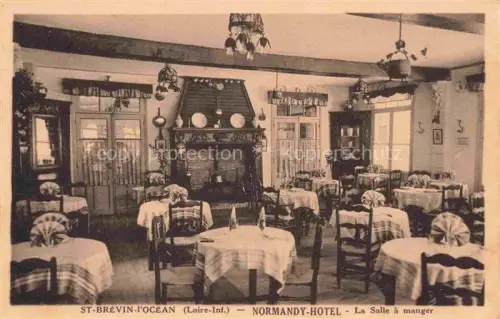AK / Ansichtskarte St-Brevin-l Ocean Saint-Nazaire 44 Loire Atlantique Normandy Hotel Salle à manger