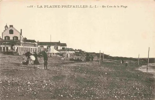 AK / Ansichtskarte La Plaine-Prefailles Saint-Nazaire 44 Loire-Atlantique Un coin de la plage