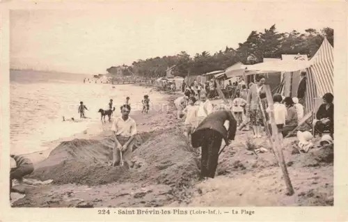 AK / Ansichtskarte Saint-Brevin-les-Pins La plage