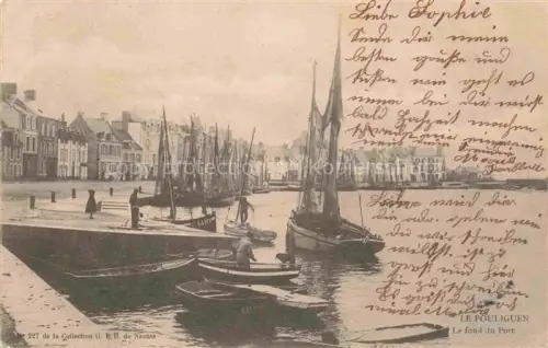 AK / Ansichtskarte LE POULIGUEN Saint-Nazaire 44 Loire-Atlantique Le fond du port